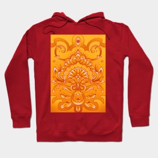 golden mandala design Hoodie